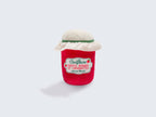 Jam jar dog toy