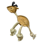 Natural dog toy in suede - REINDEER 🦌