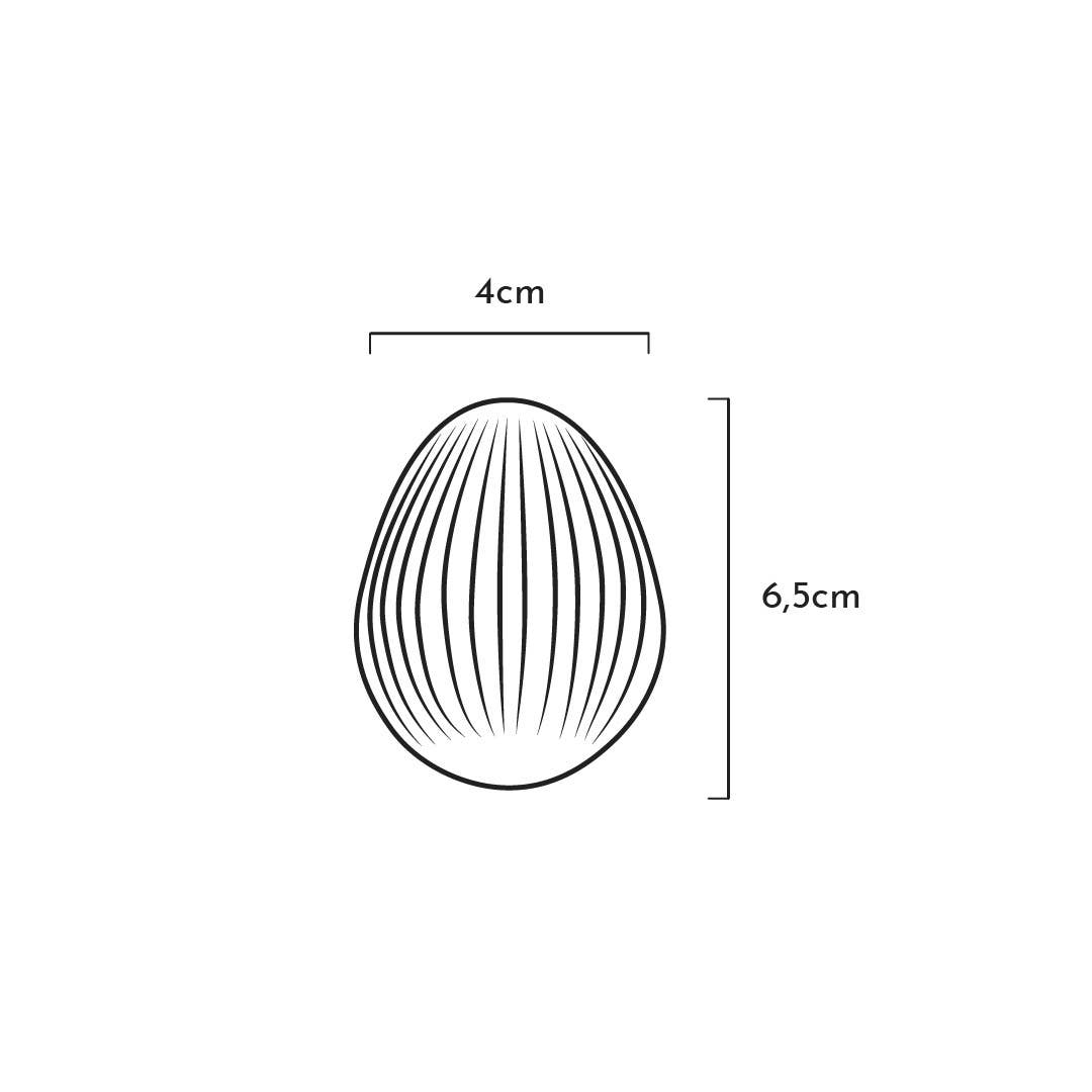 Natural Rubber Gossy Egg Cat Toy