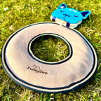Suede dog frisbee ring ⭕