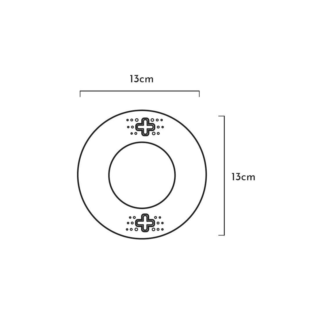 Natural Rubber Fly Ring Dog Toy
