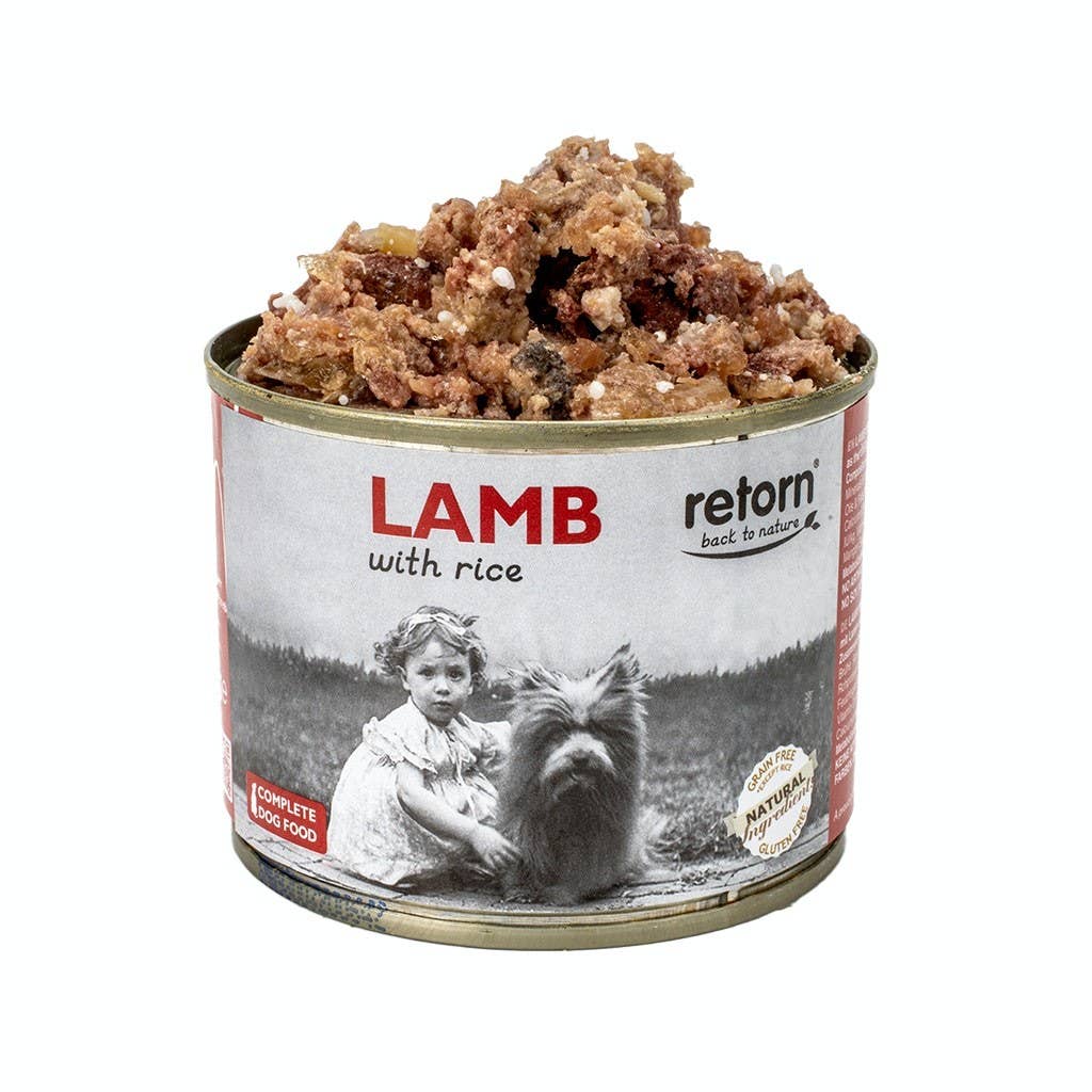 Lamb with Rice Dog Cans by Retorn