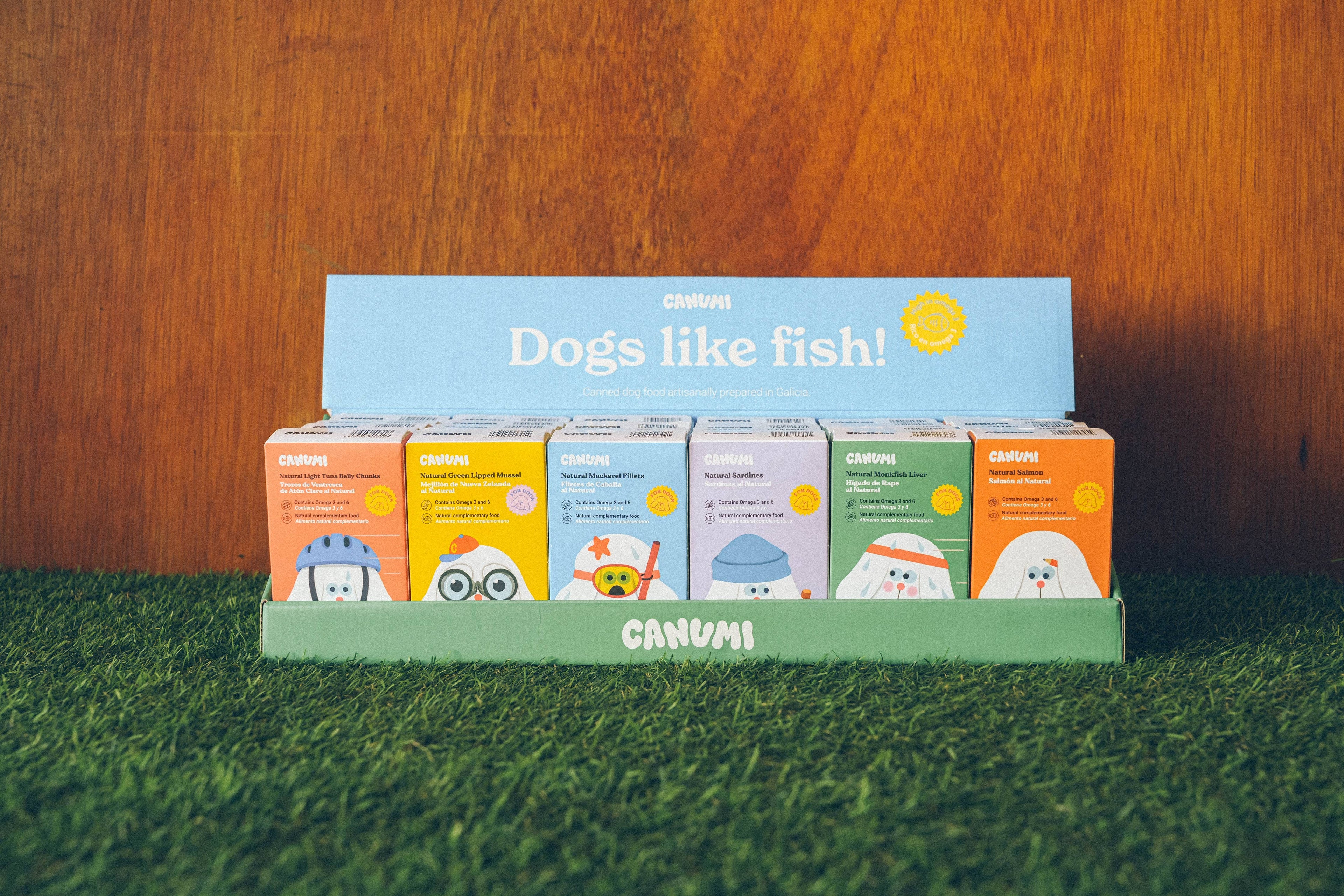 Dogs like fish!