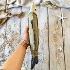 TROUT fish in sturdy cotton canvas with coconut fiber 🐠