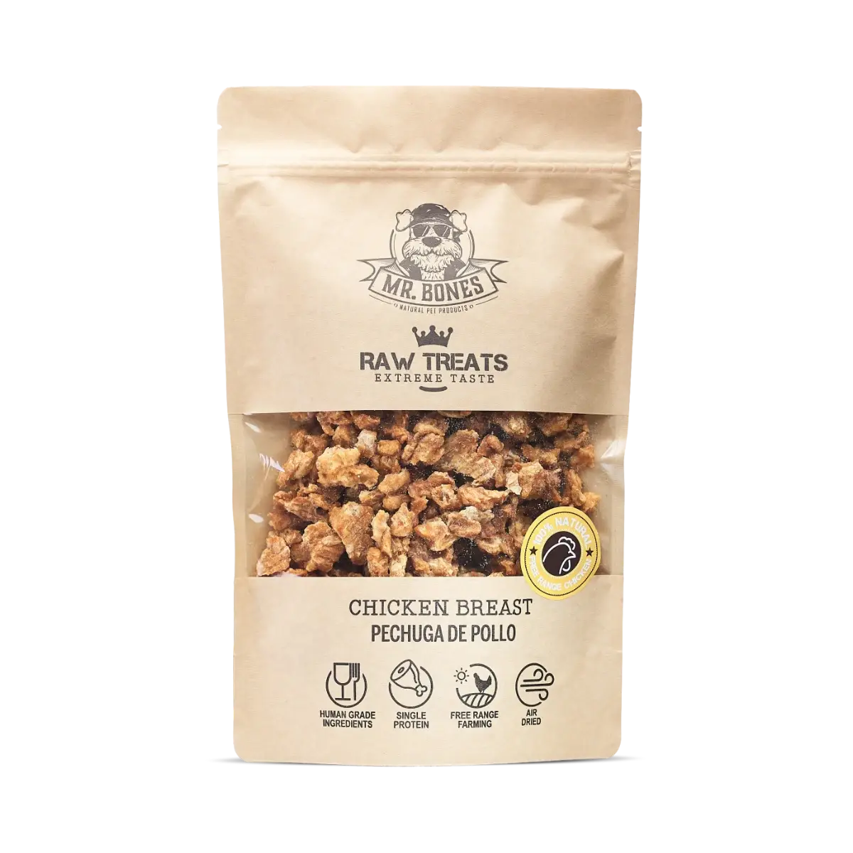 Raw Treats for dogs and cats - Chicken Breast 400g