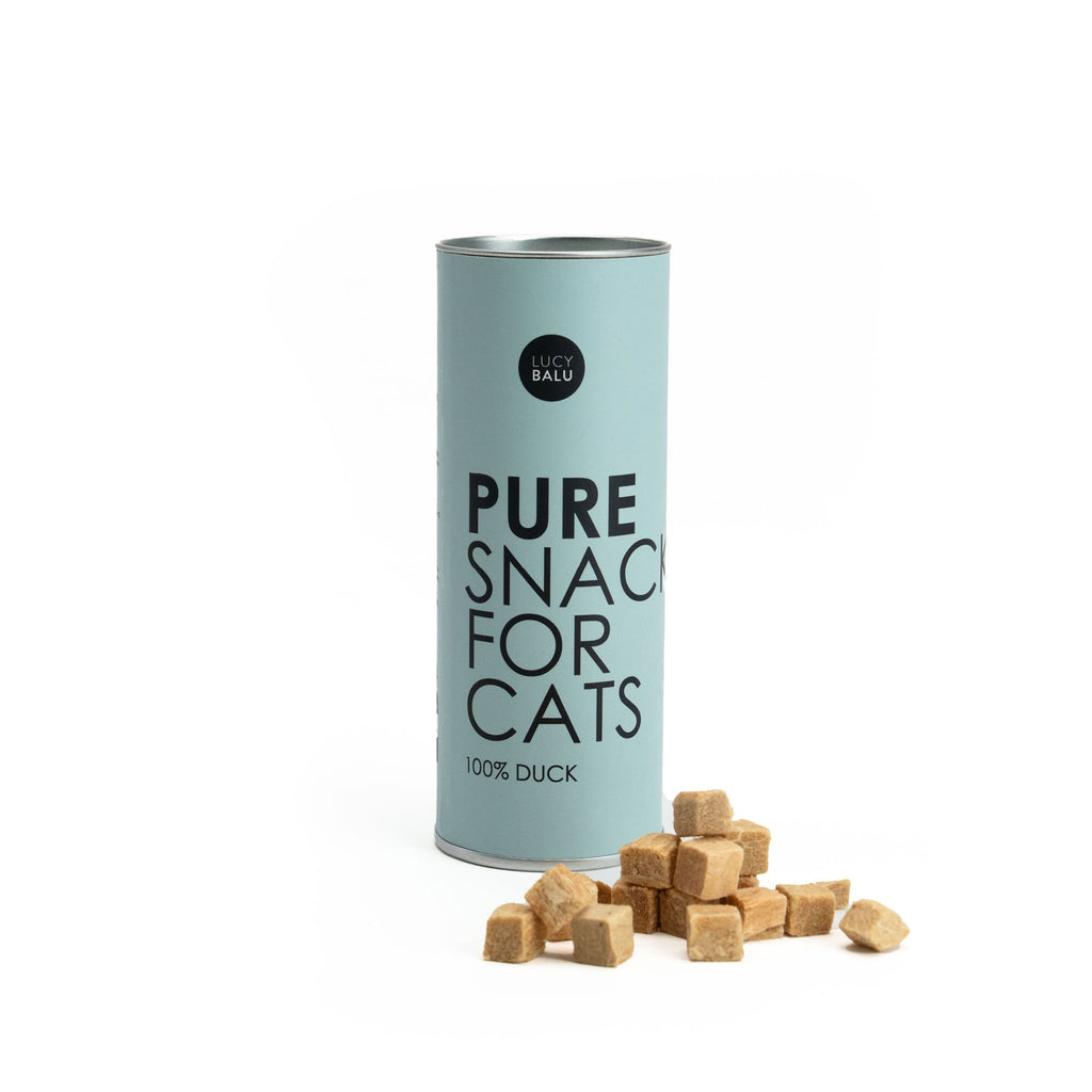 PURE freeze-dried duck cat treats